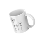 Kubek "Pojebie mnie zaraz" – Twoja Chwila Szczerości w Kwiatowej Oprawie - obrazek 2