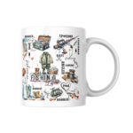 Kubek z motywem wędkarskim #2