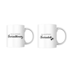 Kubki Dla Najlepszej Świadkowej i Najlepszego Świadka Zestaw