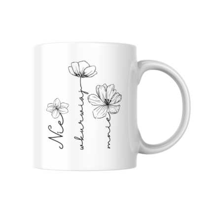 Kubek "Nie wkurwiaj mnie" – Elegancja, która stawia granice