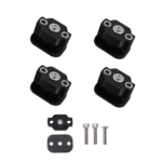 4x UCHWYT MOCUJĄCY QUICKCONNECT DO BAGAŻNIKÓW QUAD CFMOTO –  V3
